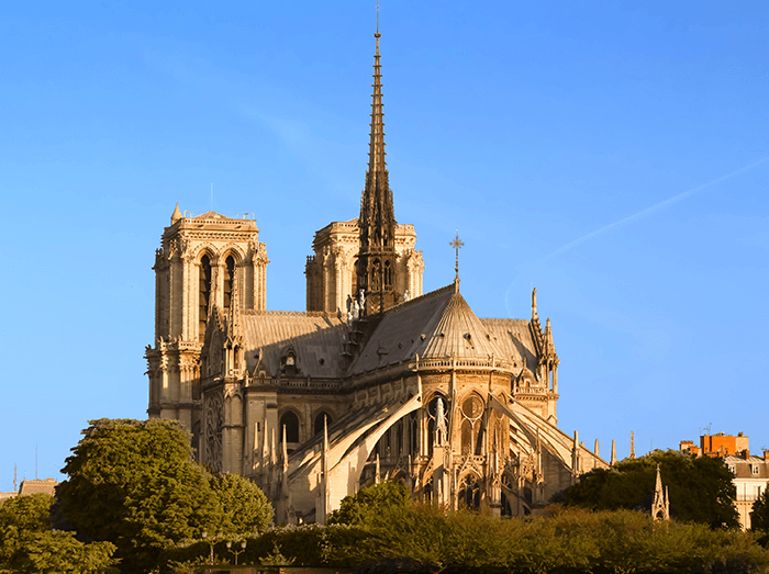 3. Notre-Dame Cathedral (currently under reconstruction)