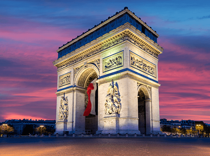 7. Champs-Élysées and the Arc de Triomphe